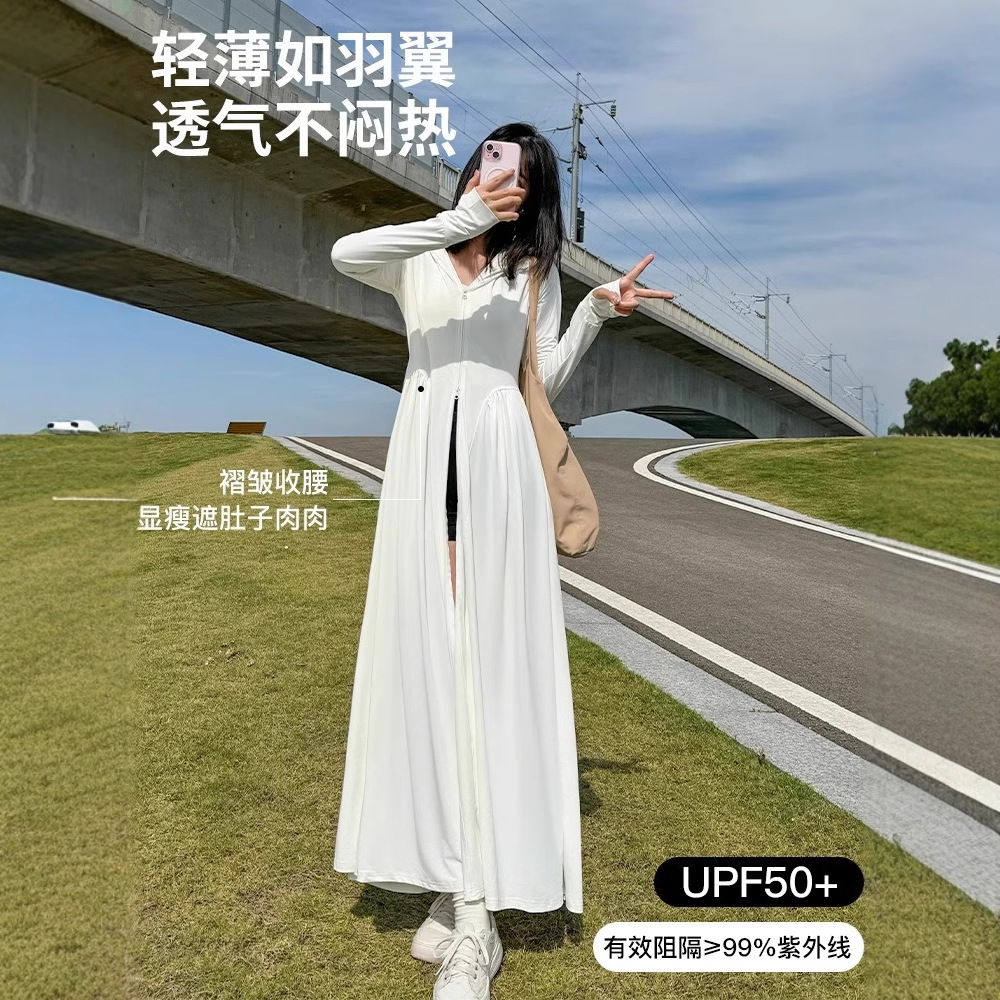 Silk Blouse - Sun protection clothing for women in