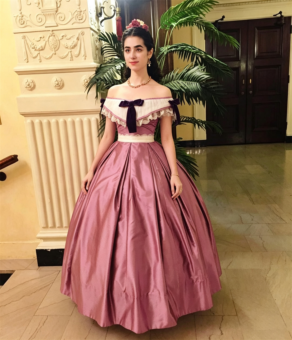 Retro Victorian Noble Lady Gow - Evening Gown ulasan dan harga