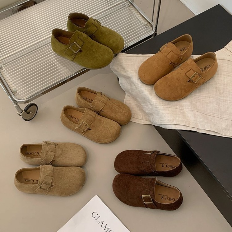 Women Suede Closed Back Birken - Womens Heels ulasan dan harga